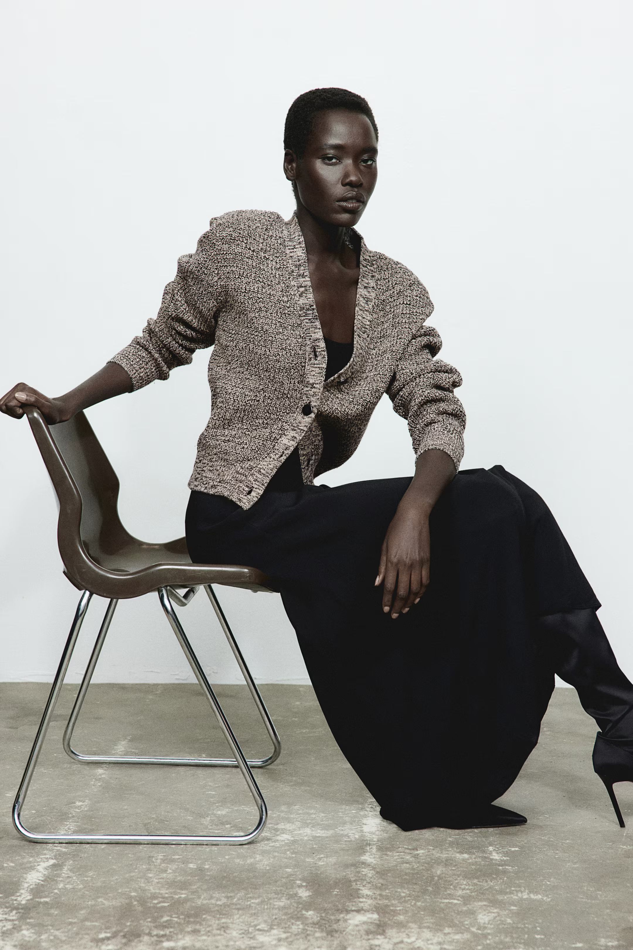 Shoulder-pad Cardigan | H&M (US + CA)