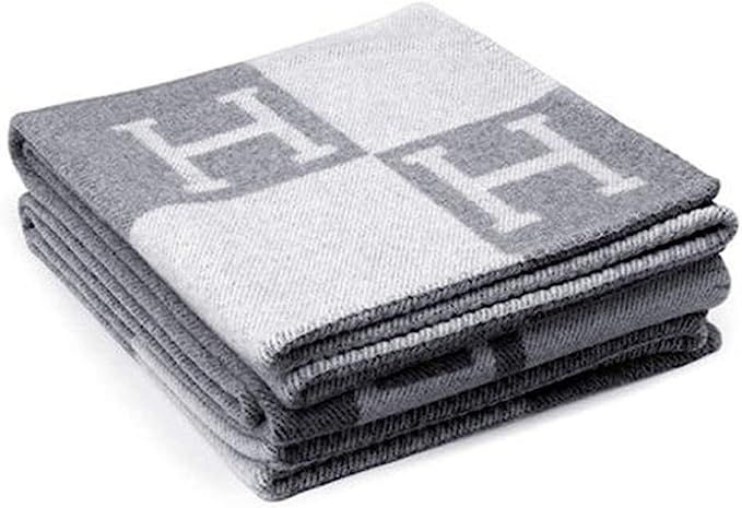 Fleece Blanket Plush Throw Fuzzy Lightweight (Throw Size 51”x71”) H Super Soft Flannel Blanke... | Amazon (US)