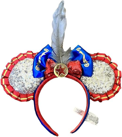 Dumbo Minnie Main Attraction Ears Headband Disneyland Parks Costume | Amazon (US)