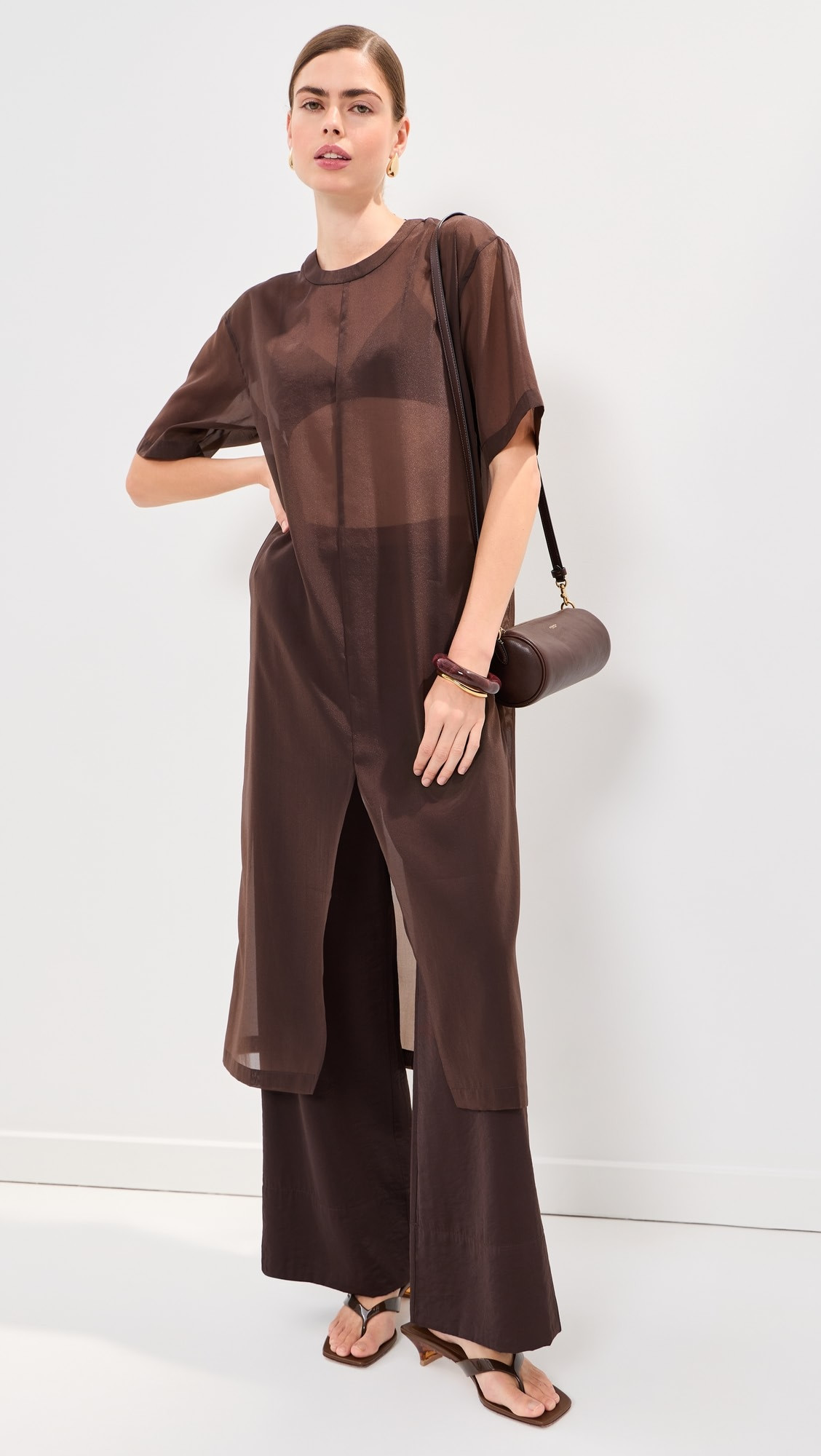 LE BOP Organza Midi Dress | Shopbop | Shopbop