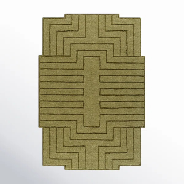 Loretto Hand Loomed Wool Geometric Indoor Rug | Wayfair North America