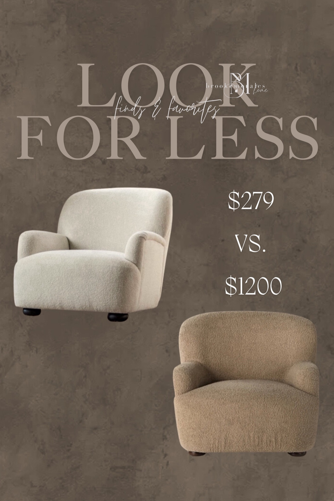 High end look for less 🤎

#LTKHome #LTKStyleTip #LTKMostLoved