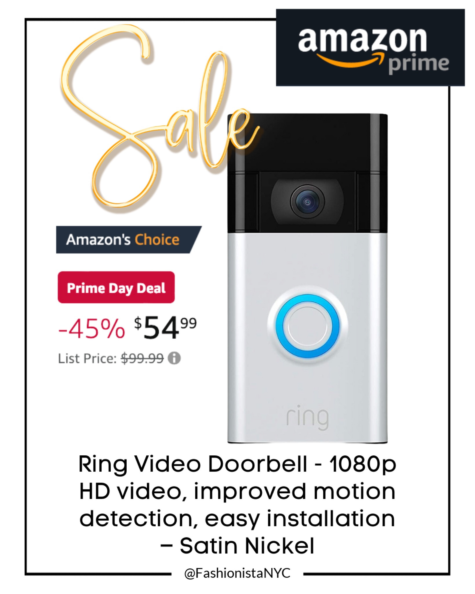 AMAZON PRIME DAY is here!!!
Start shopping 🛒 and SAVING on the 2 biggest SALE days of the year!!!
Amazon - Amazon Prime - Prime Day - Sale Alert - Ring Doorbell 

Follow my shop @fashionistanyc on the @shop.LTK app to shop this post and get my exclusive app-only content!

#liketkit #LTKunder100 #LTKunder50 #LTKFind #LTKU #LTKfamily #LTKswim #LTKtravel #LTKBacktoSchool #LTKsalealert #LTKxPrimeDay
@shop.ltk
https://liketk.it/4dQ06