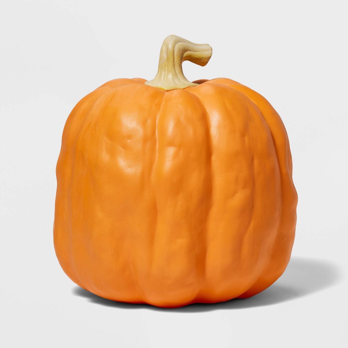 Falloween Medium Orange Sheltered Porch Pumpkin Halloween Decorative Sculpture - Hyde & EEK! Bout... | Target