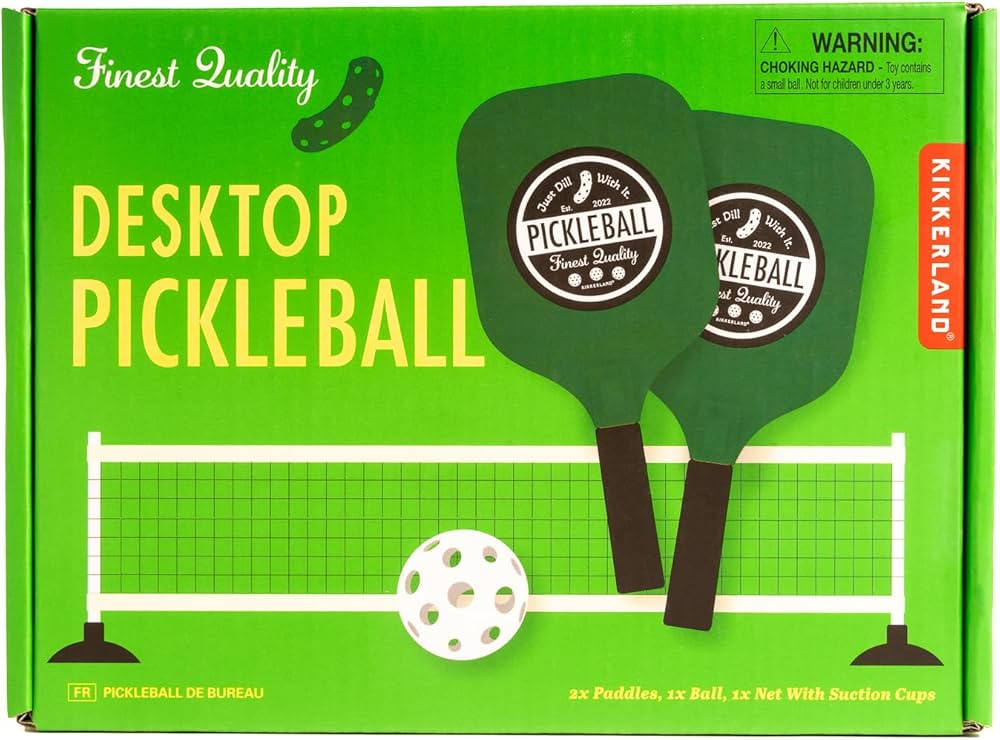 Kikkerland Desktop Pickleball | Amazon (US)