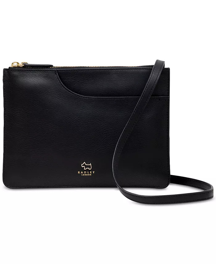 Radley London Pockets Medium Zip-Top Leather Crossbody - Macy's | Macy's