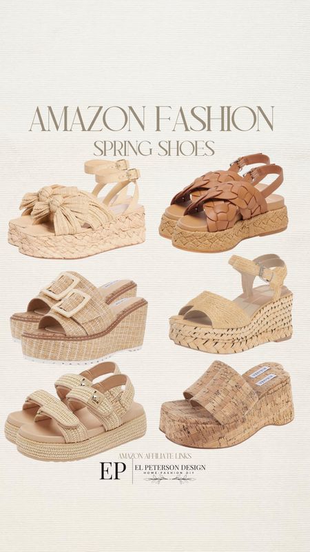 Spring shoes
Sandals
Wedges 

#LTKstyletip