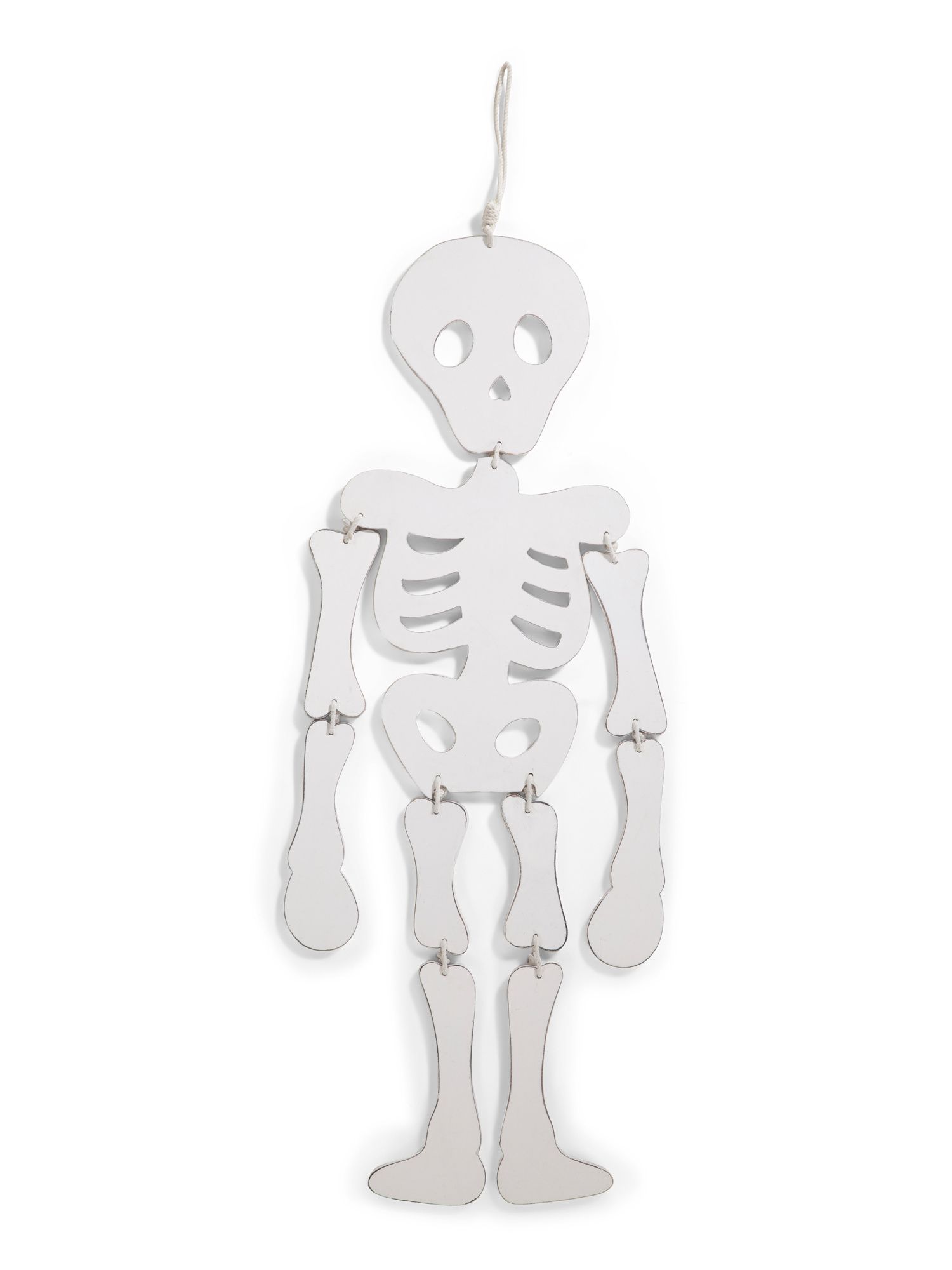 48in Wooden Hanging Skeleton | TJ Maxx