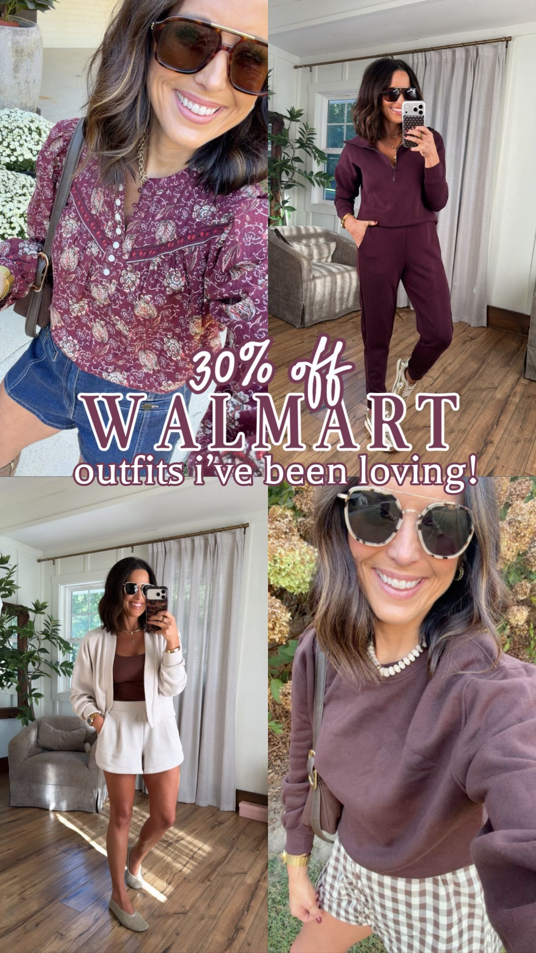 30% off WALMART outfits i’ve been wearing constantly!!🤎

@Walmart

size small!

#walmartfashion
