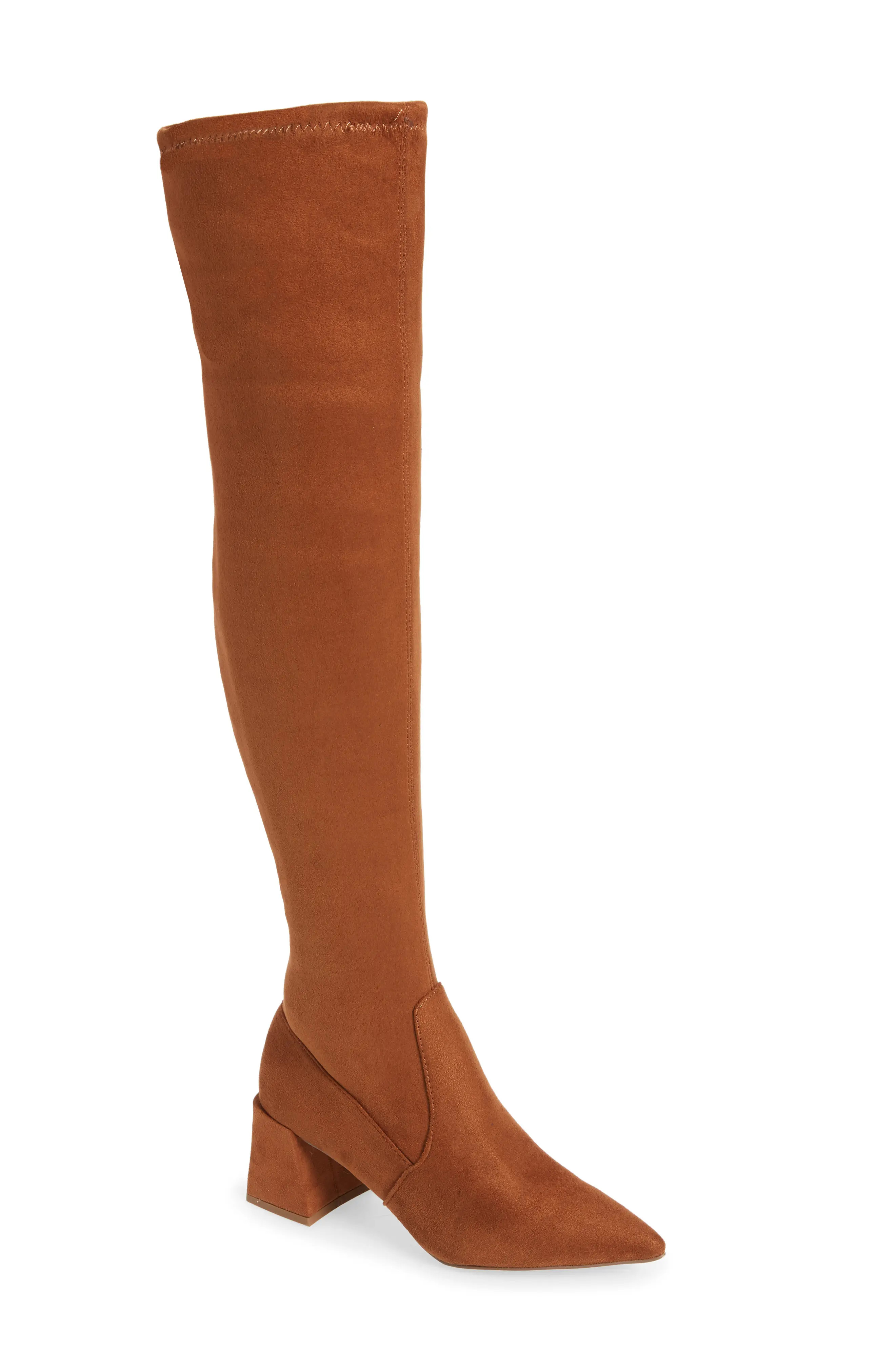 Women's Steve Madden Shari Over The Knee Boot, Size 9 M - Brown | Nordstrom
