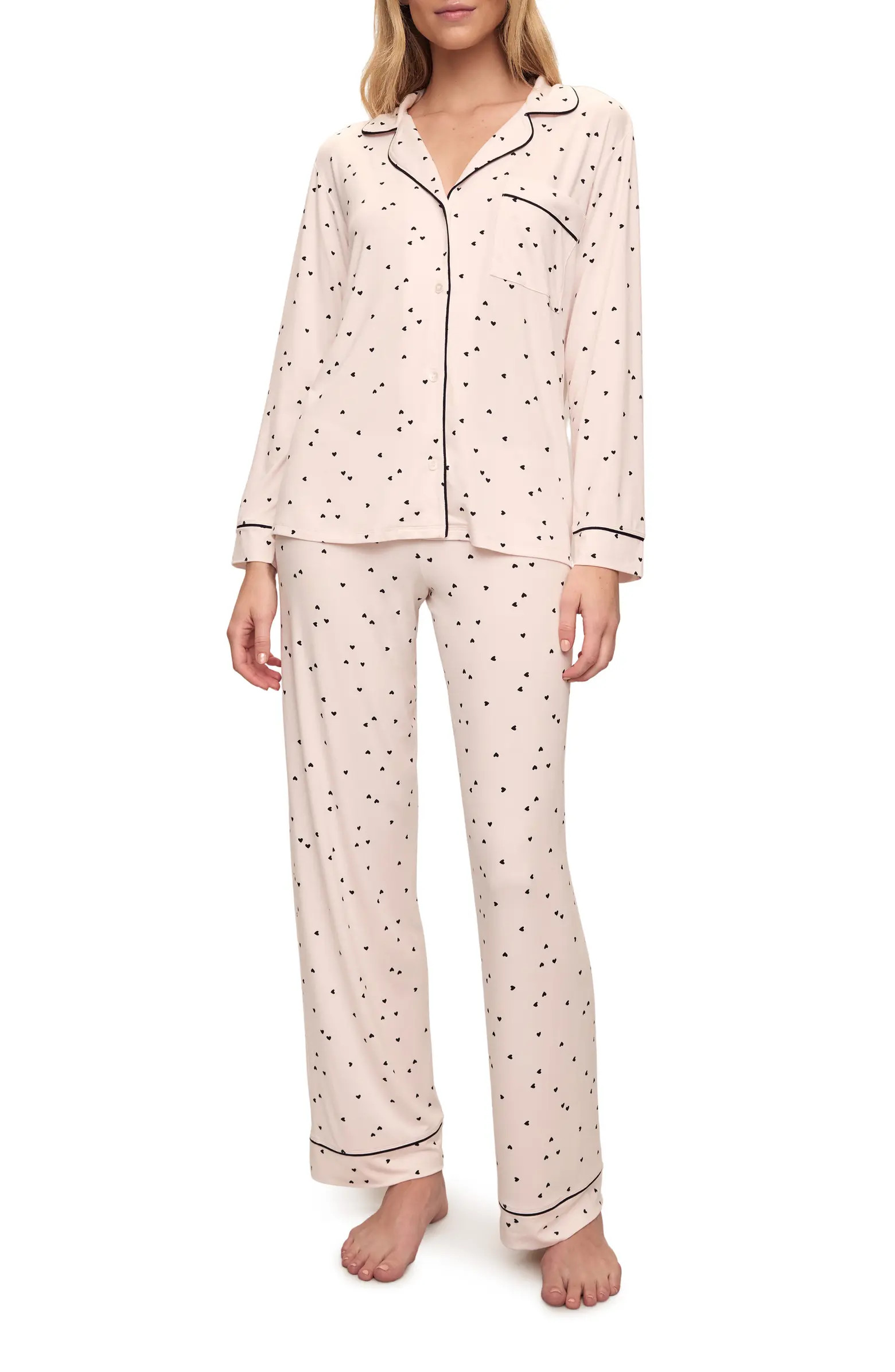 Sleep Chic Jersey Knit Pajamas | Nordstrom