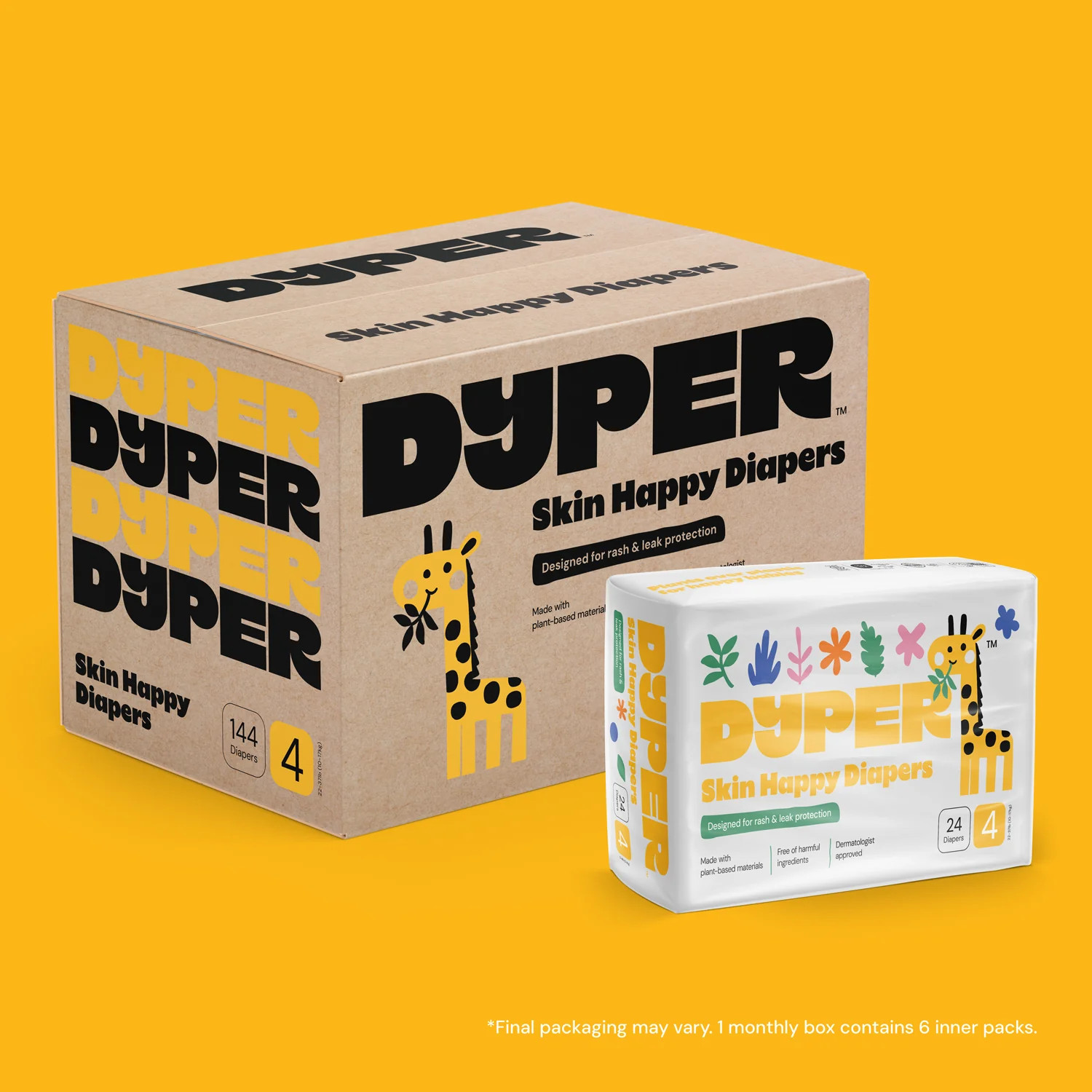 Monthly Diaper Box | Dyper