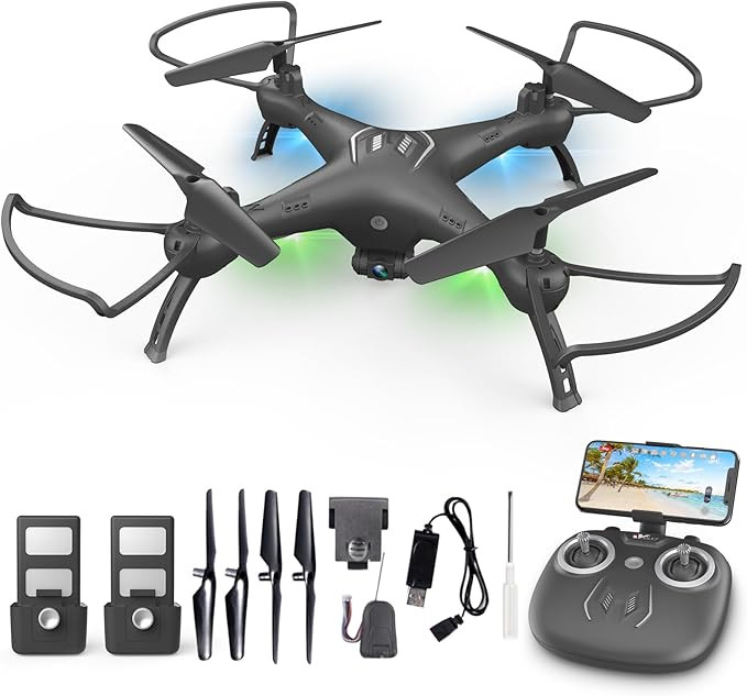 Drone with Camera 1080P HD, Toss to Launch RC Drone for Kids/Adults with Smart APP Trajectory Fli... | Amazon (US)