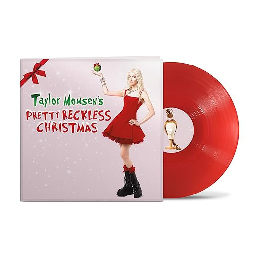 Taylor Momsen's Pretty Reckless Christmas Translucent Ruby EP | Amazon (US)