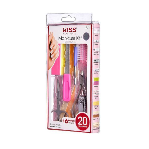Kiss Nails Professional Manicure Kit - 20pc | Target