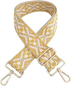 Purse Strap Replacement Wide Adjustable Crossbody Shoulder Strap Guitar Straps for Handbags Flowe... | Amazon (US)