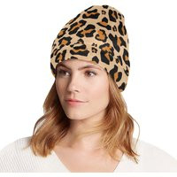 Leopard Beanie, Cheetah Animal Print Soft Fleece Party Men Women Cute Stretchy Winter Adult Aesthetic Cap Hat Gift | Etsy (US)