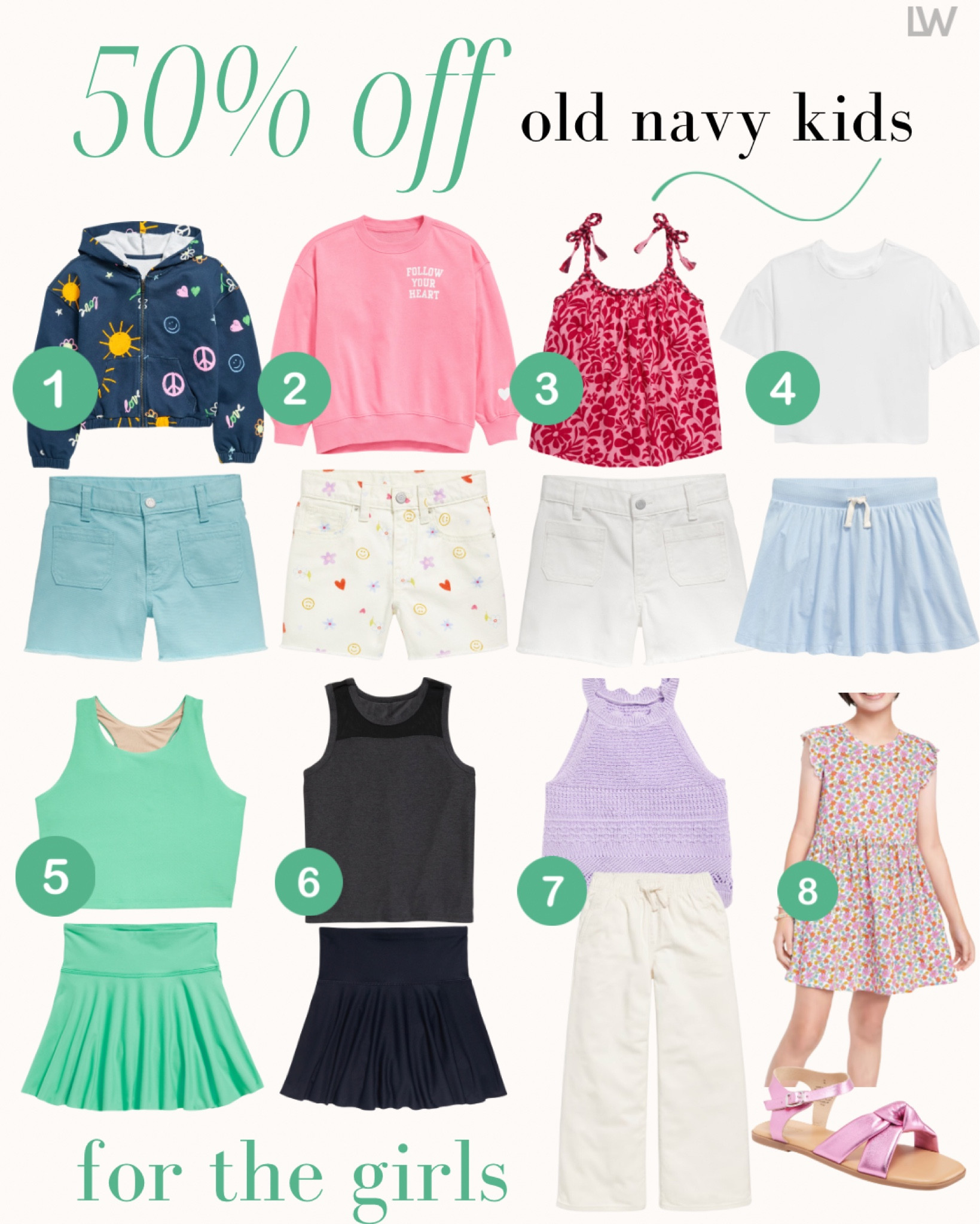 50% off Old Navy right now! Here are some great kids sale items…. Perfect for summer + back to school! @oldnavy 

#LTKSaleAlert #LTKFindsUnder50 #LTKKids