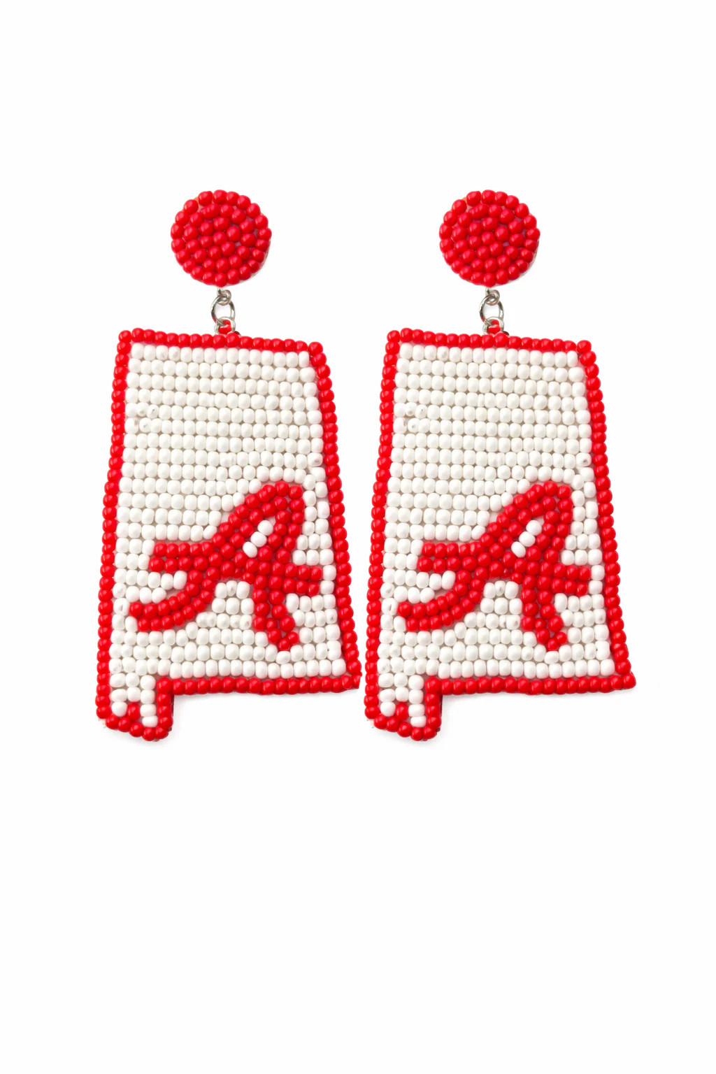 Alabama Pride State Earrings | Willow Boutique