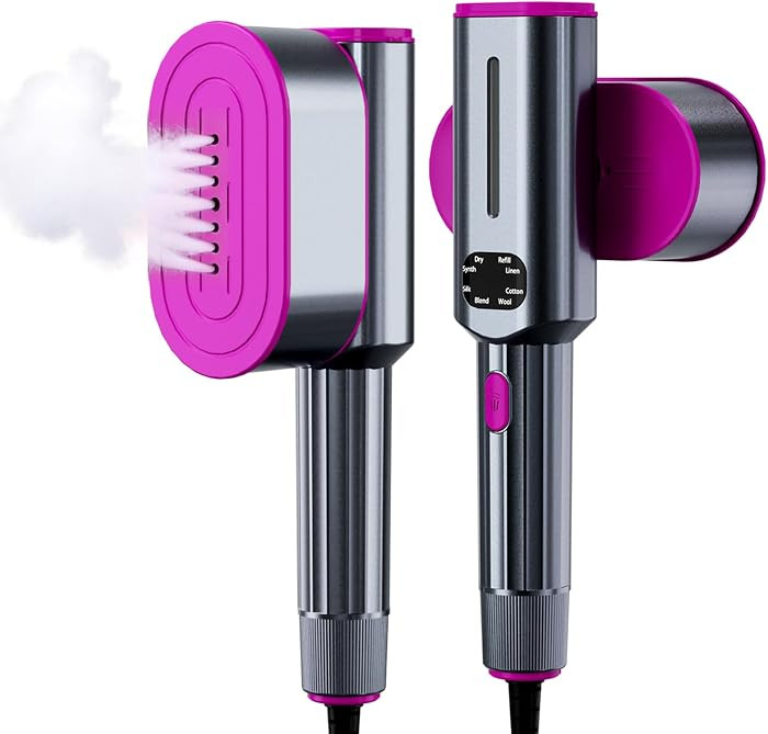 Portable Travel Steamer for Clothes, 1200W Powerful Garment Wrinkle Removal with 7 Modes, 30s Fas... | Amazon (US)