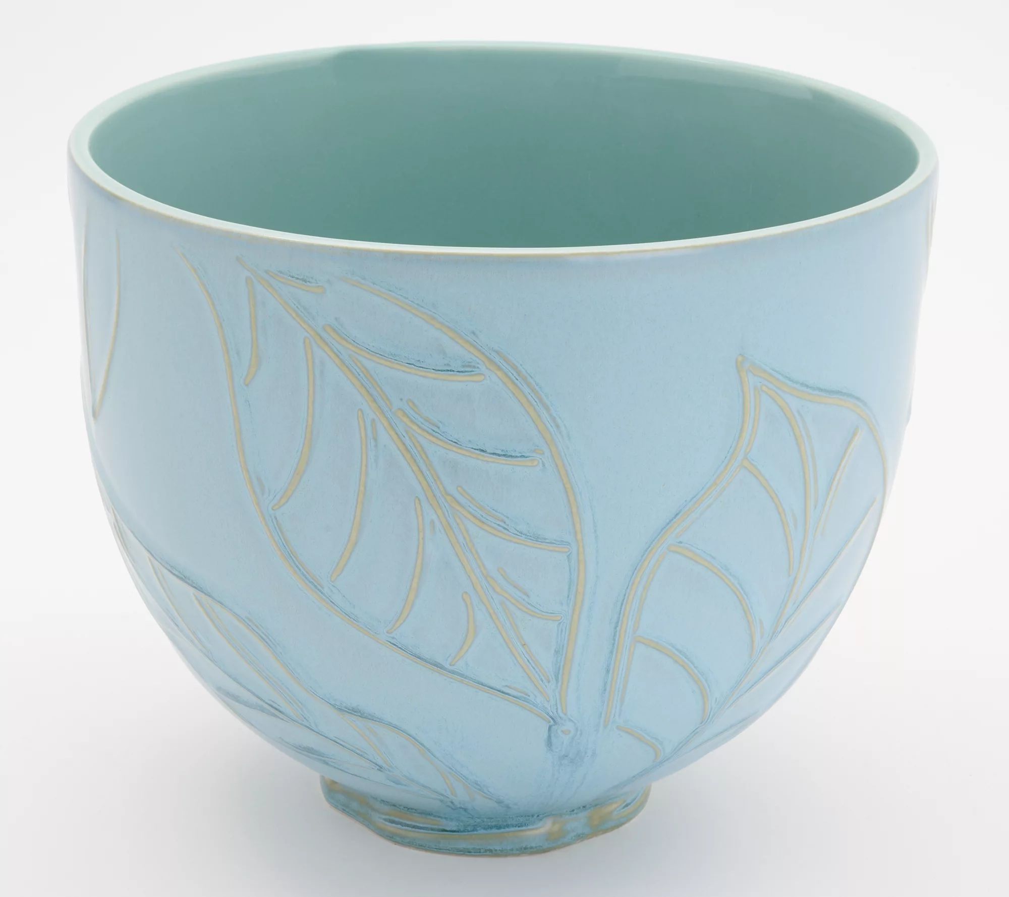 KitchenAid Spring Leaves Ceramic Stand Mixer Bowl | QVC