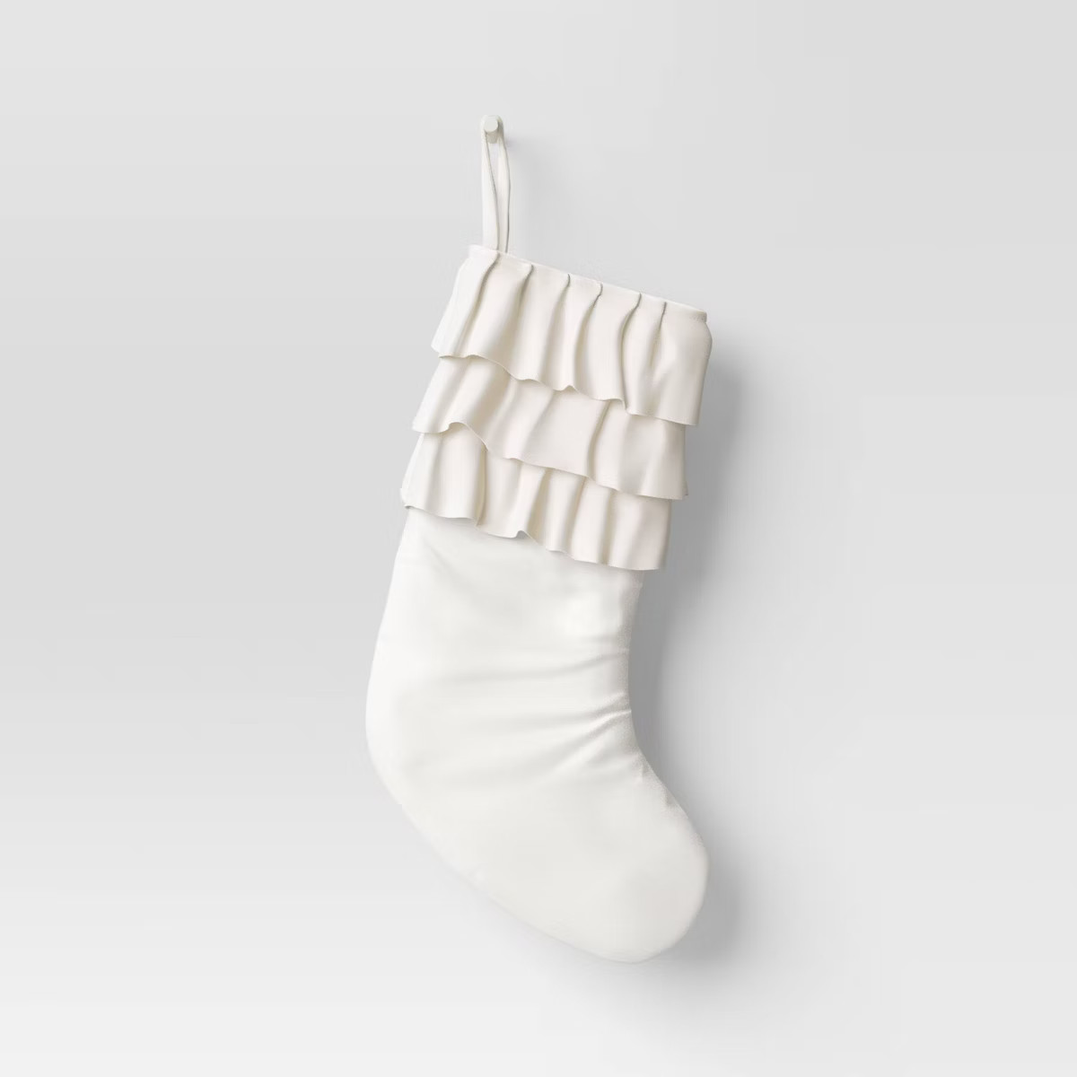 20" Velvet Stocking with Ruffles - Wondershop™ | Target