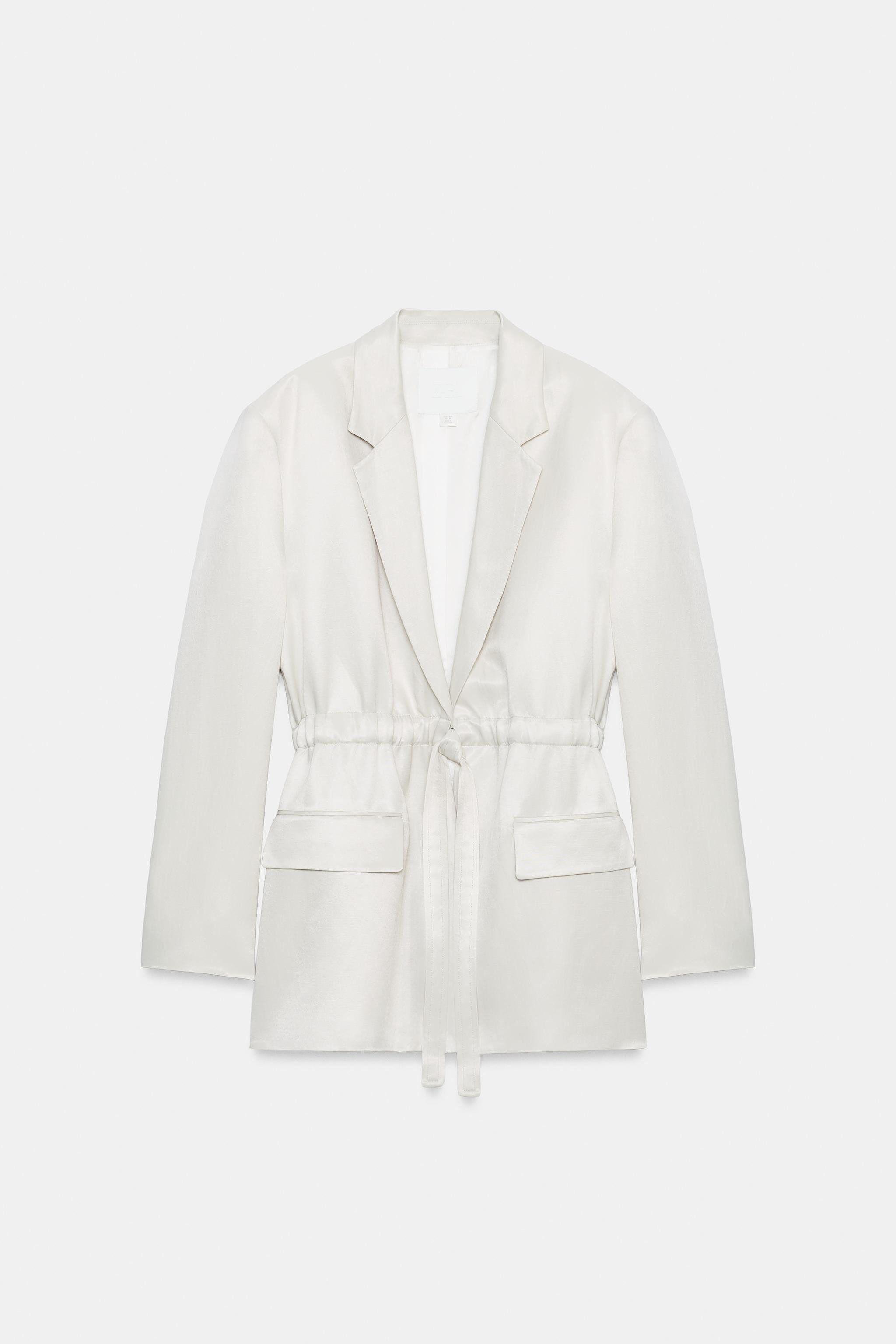 ZW COLLECTION SATIN BLAZER | Zara US