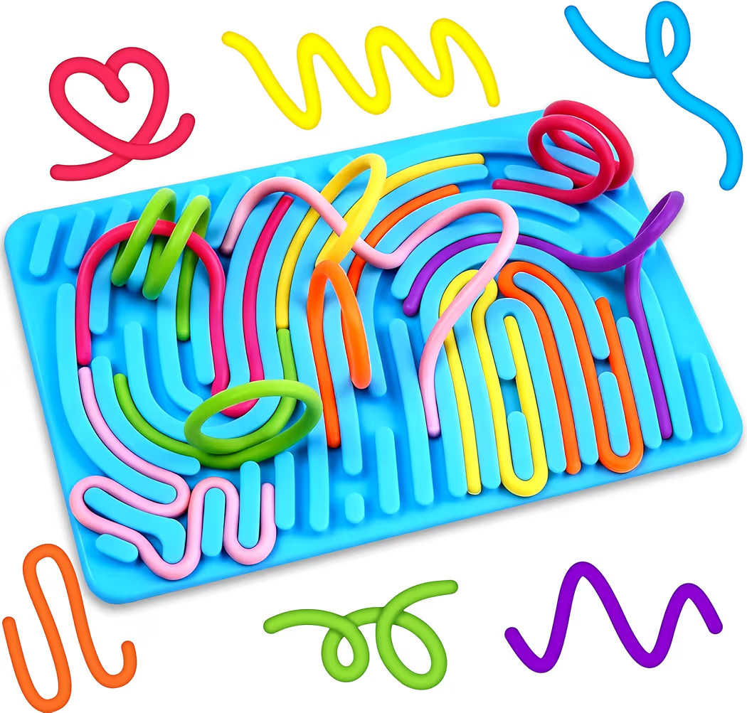 Sensory Activities Board for Toddler Kid Airplane Travel Toys Sensory Fidgets Toy for Autism ADHD... | Amazon (US)