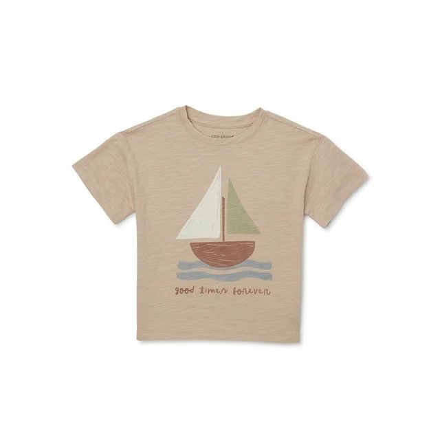 easy-peasy Toddler Boy Short Sleeve Graphic T-Shirt, Sizes 18M-5T | Walmart (US)