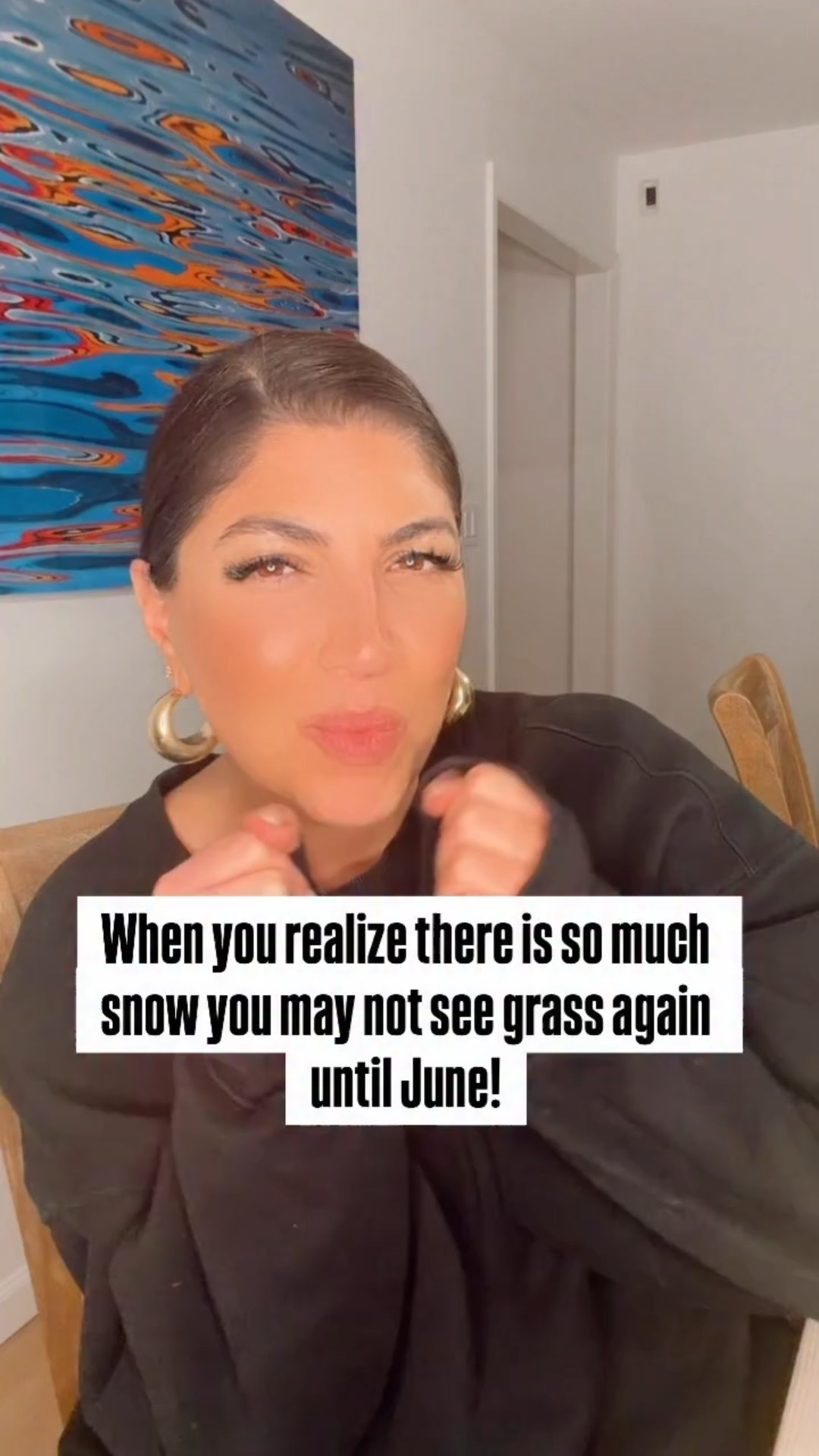 Just when it was starting to peak out 🌱🌨️❄️

#anothersnowstorm #willweeverseegrassagain