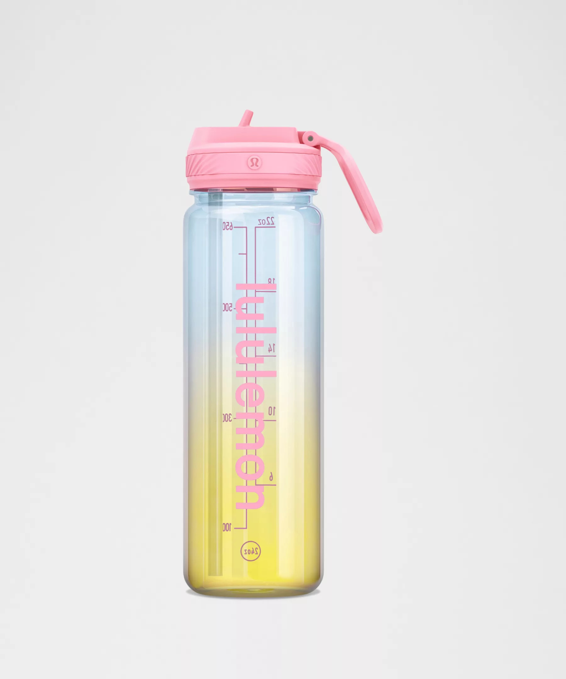 Back to Life Clear Bottle 24oz *Straw Lid | Men's Water Bottles | lululemon | Lululemon (US)
