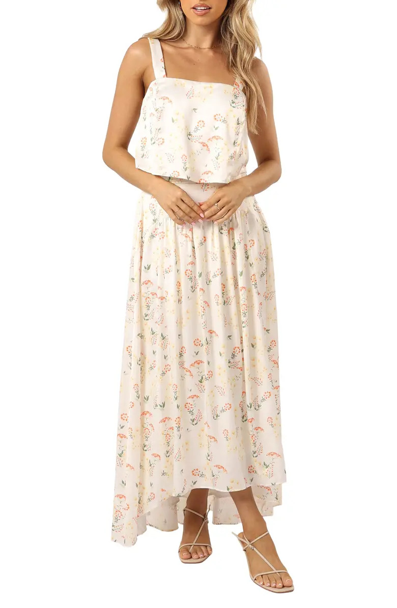 Petal & Pup Lulu Floral Print Two-Piece High-Low Dress | Nordstrom | Nordstrom