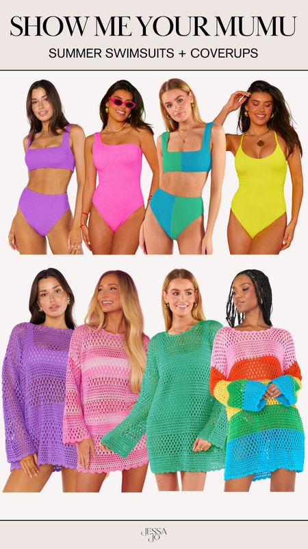 Show Me Your Mumu Swim | Monochromatic Bikinis | Crochet Coverups | Colorblock Swimsuits 

#LTKSaleAlert #LTKSwim #LTKSummerSales
