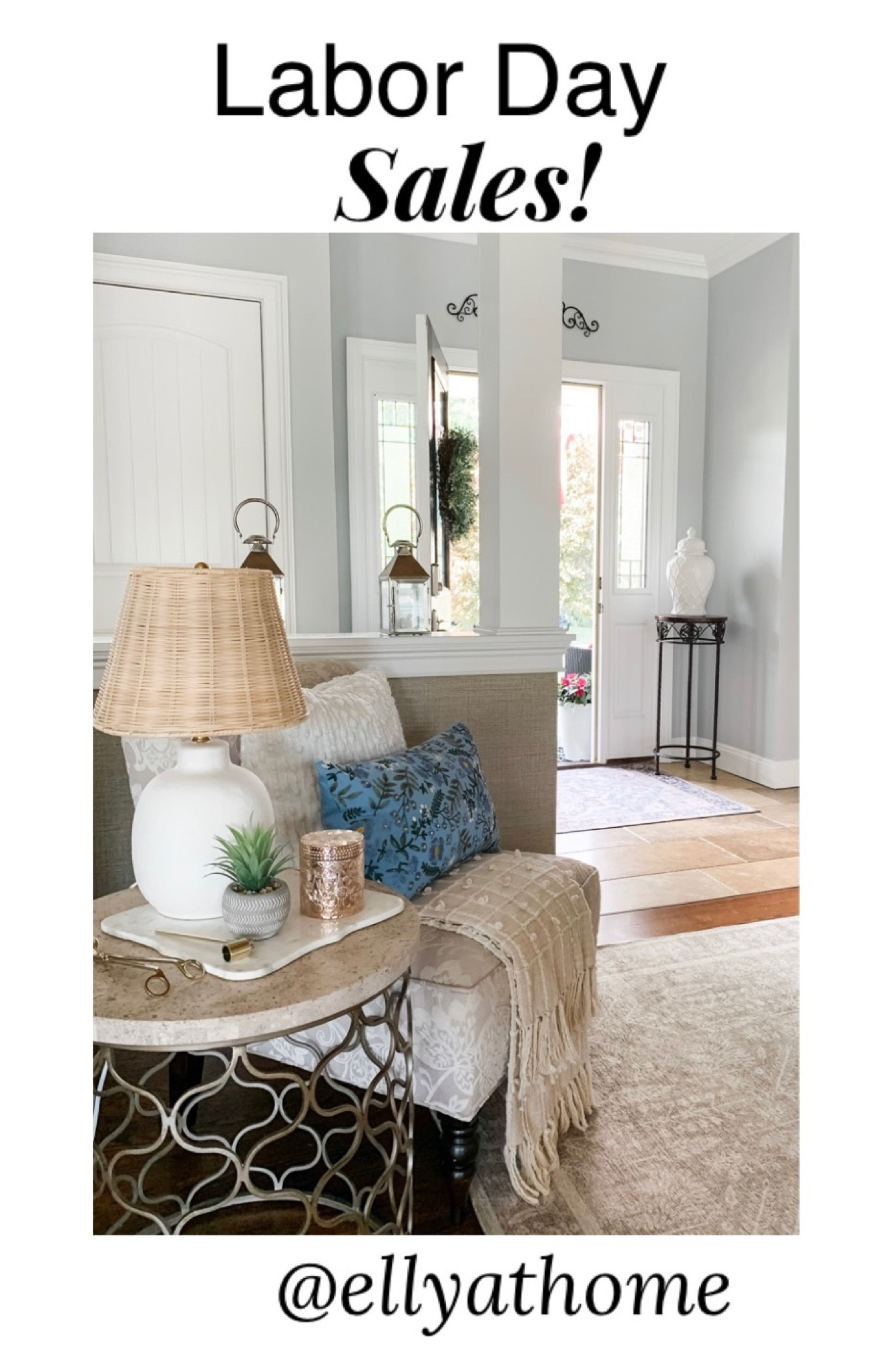 Labor Day sales going on now! Refresh your space with area rugs on sale, neutral rugs, temple, ginger jars, neutral off white pillows, white throw blanket. Side table and chair, Also shop rattan ceramic lamp, marble board, fragrant candles, candle accessories. Rugs Direct, Ballard Designs, Grandin Road, Target, Kirkland’s home. Free shipping. 


#LTKsalealert #LTKunder50 #LTKhome