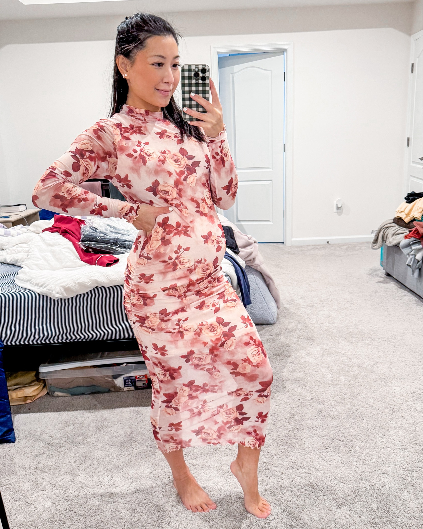 30% off site wide!

Sized up to medium for pregnancy. Lightweight mesh material, no zippers so have to slip over head. Great for baby showers or gender reveal. Cute spring dress 

Maternity
Pregnant 
Pregnancy
Spring styles
Fall styles
Winter styles
Bump style
Petite
Sweater dress
Church outfit
Work outfit
Conservative
Trimester
Mom life

#LTKSeasonal #LTKxVICI #LTKBump