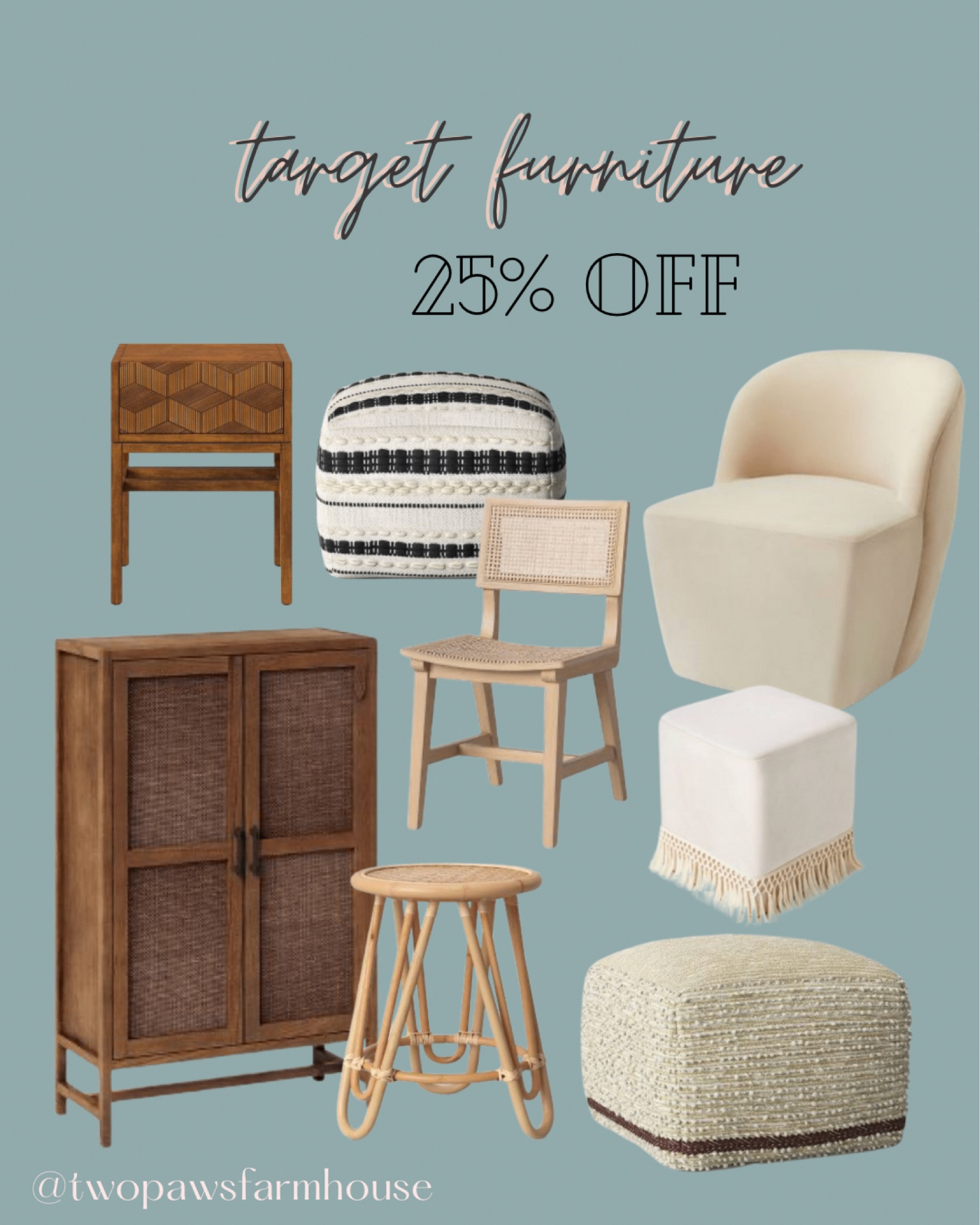 Target 25 off store furniture