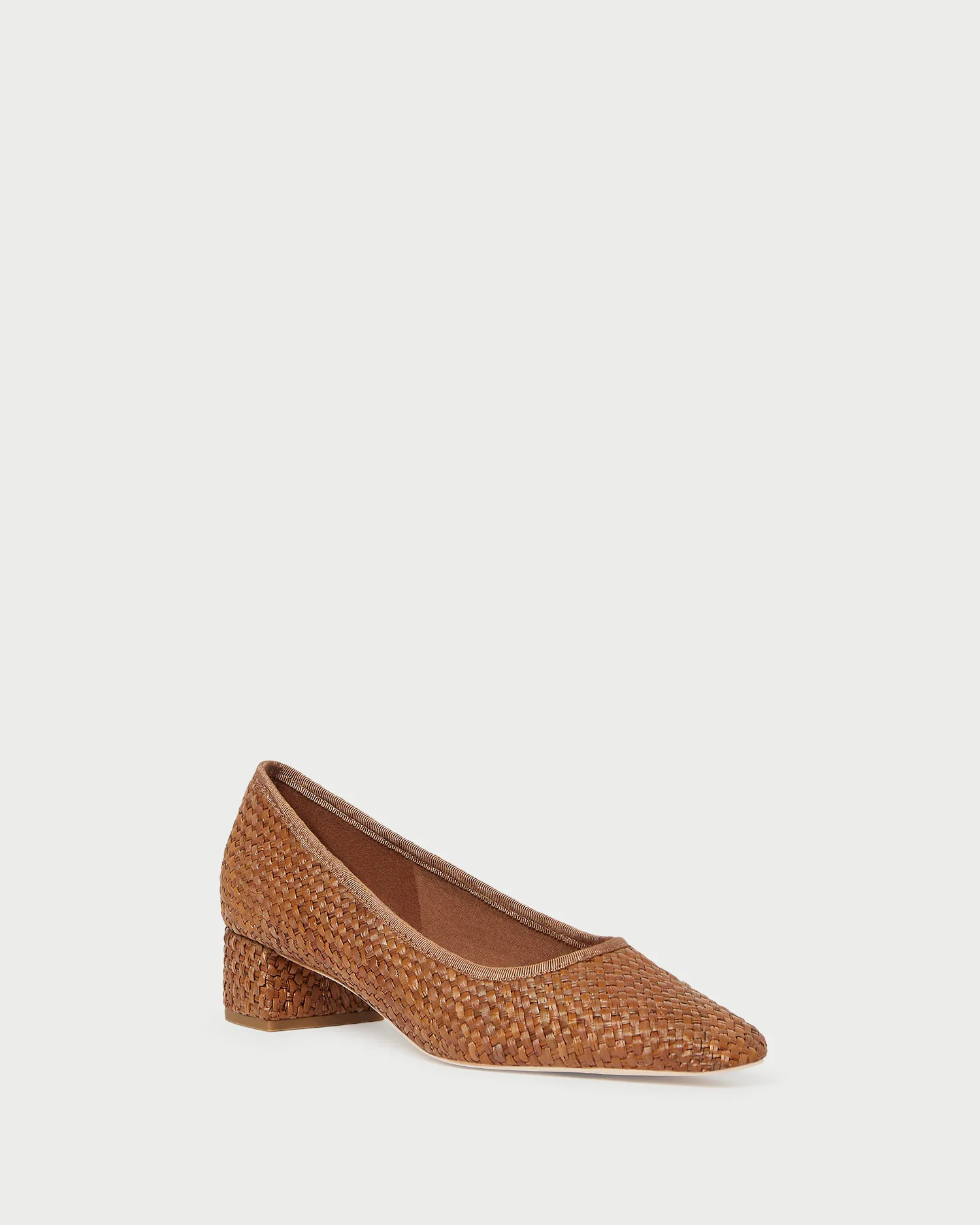 Nerine Brown Mid-Heel Pump | Loeffler Randall