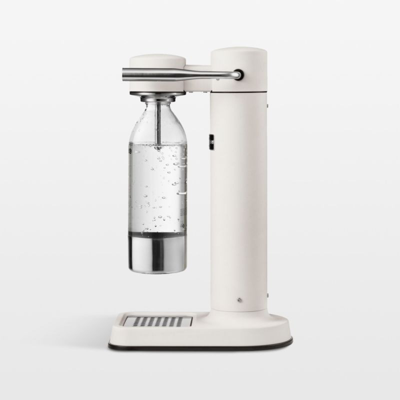 Aarke Carbonator III Matte White Sparkling Water Maker | Crate & Barrel | Crate & Barrel