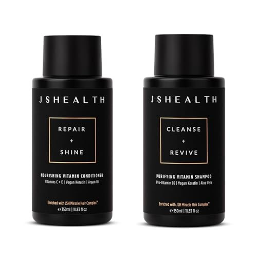 JSHealth Vitamins Shampoo & Conditioner Haircare Bundle - Includes Purifying Keratin Shampoo & Nourishing Hair Conditioner | Amazon (US)