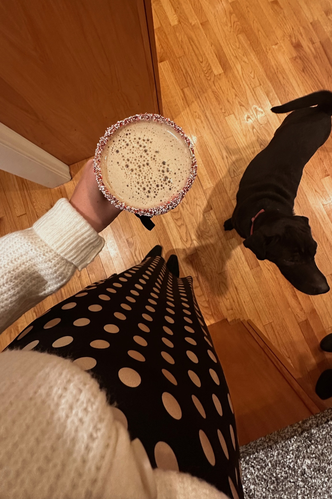 Holiday party 
Satin skirt 
Cardigan
Espresso martini 


#LTKHoliday #LTKSaleAlert #LTKStyleTip