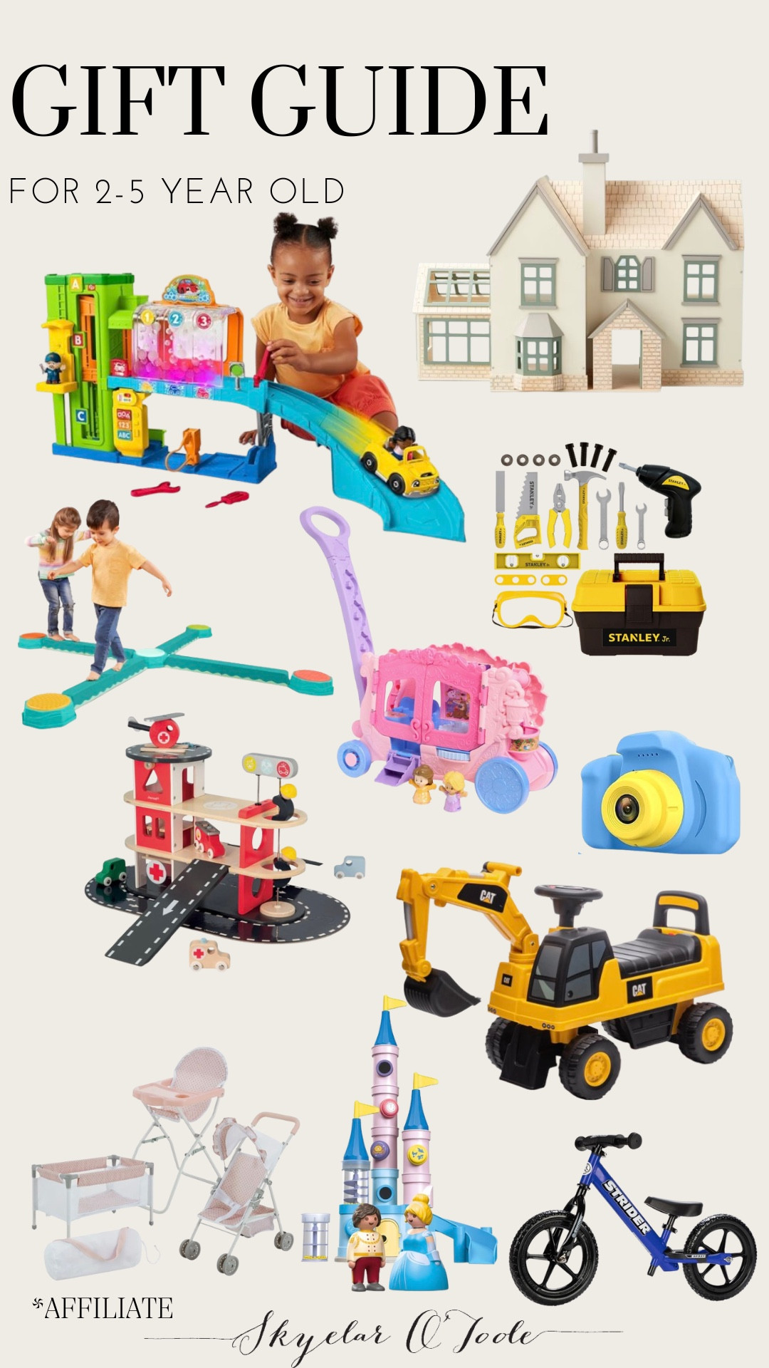 Kids gift guide / gift ideas for 2-5 yr olds / toddler girl / toddler boy / toddler gifts / gift ideas

#LTKGiftGuide #LTKKids #LTKHoliday