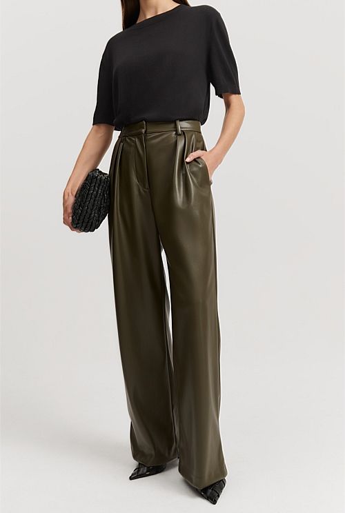 Double Pleat Pant | Country Road