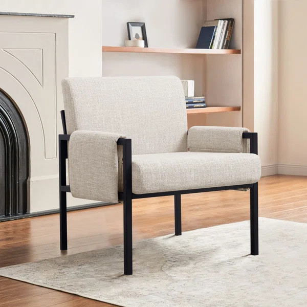 Arriah 27" Modern Upholstered Accent Armchair | Wayfair North America