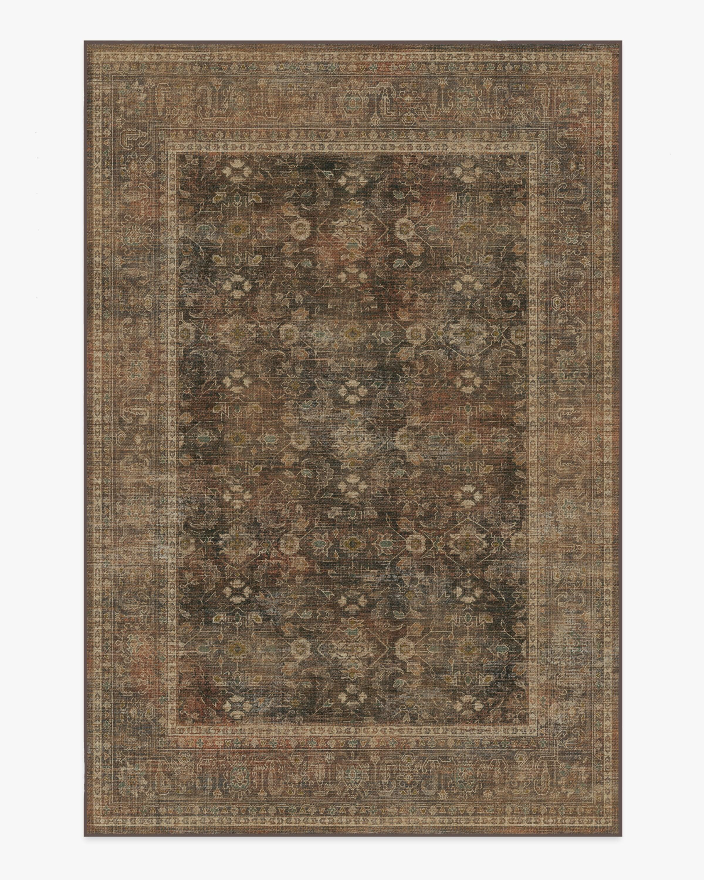 Ophelia Bronze Multicolor Rug | Ruggable