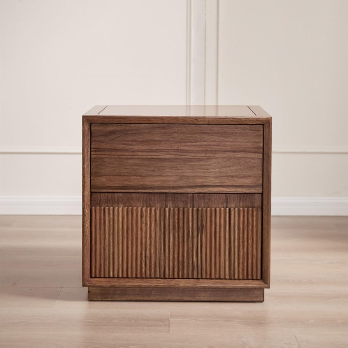 Modern Nightstand Nordic Simple Bedside Table Solid Wood Bedside Table Study Storage Cabinet Livi... | Amazon (US)