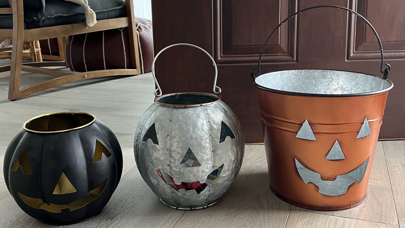 Galvanized pumpkin basket, black metal pumpkin, pottery barn, michaels, splurge vs save 

#LTKunder50 #LTKSeasonal
