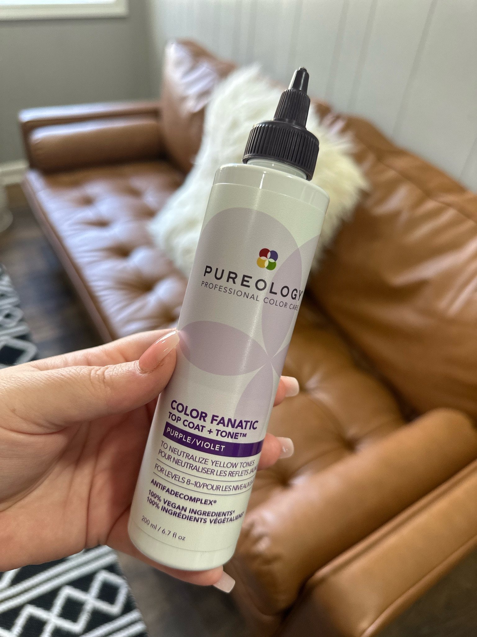 Conditioning mask with toner
One of my products, skip the purple shampoo and use this. Your hair will feel like silk

#LTKunder50 #LTKstyletip #LTKbeauty