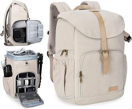 BAGSMART Camera Backpack, DSLR Camera Bag Backpacks for Photographers, Waterproof Anti-Theft Phot... | Amazon (US)