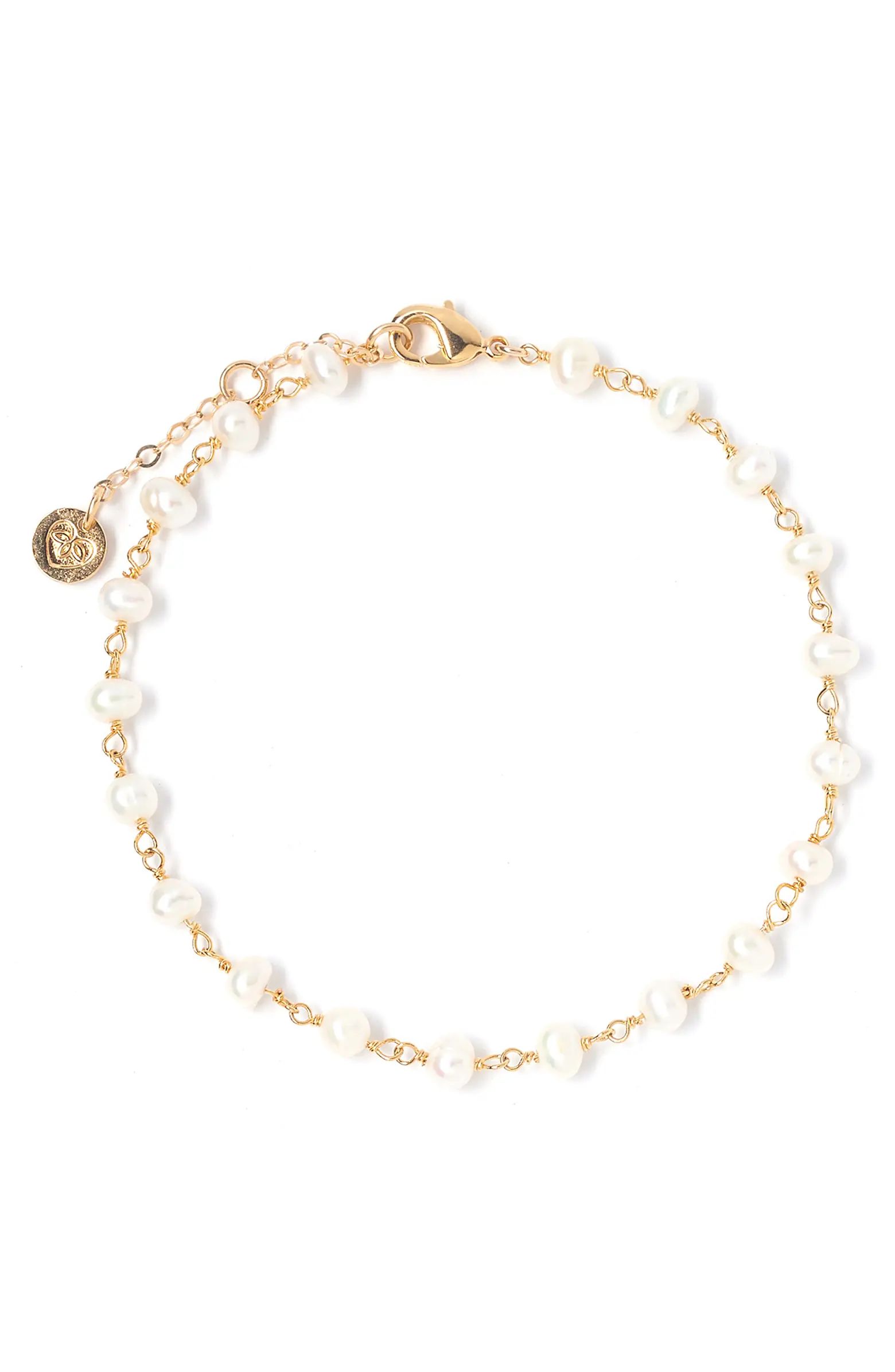 Tess + Tricia Jamie Mini Freshwater Pearl Bracelet | Nordstrom | Nordstrom