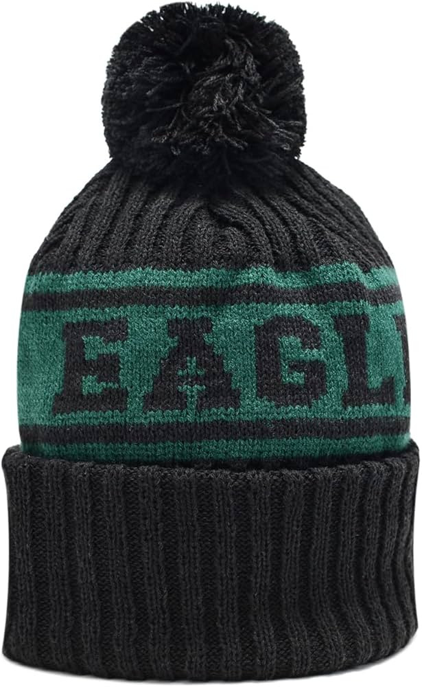Football Team Beanie Hat Football Knit Hats Winter Cuffed Stylish Beanie Cap Sport Fans Fashion T... | Amazon (US)